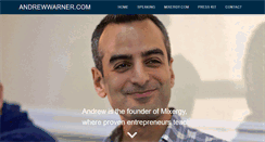 Desktop Screenshot of andrewwarner.com
